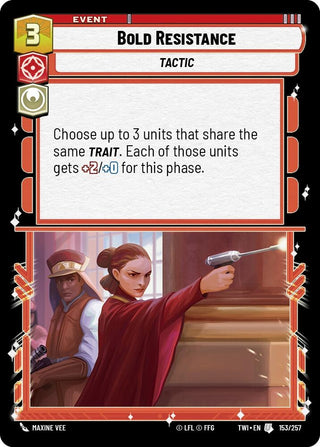 Bold Resistance (153/257) (TWI)