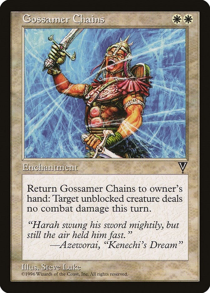 Gossamer Chains [VIS] - MTG Single