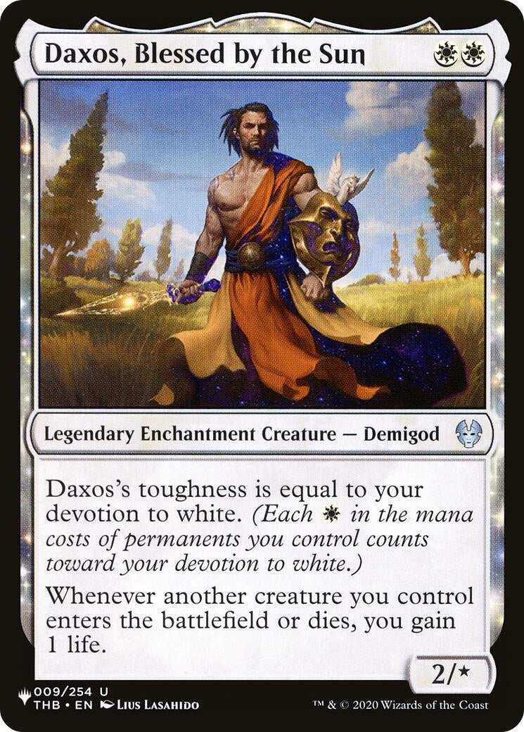 Daxos Blessed by the Sun (9) [LIST] - MTG Single
