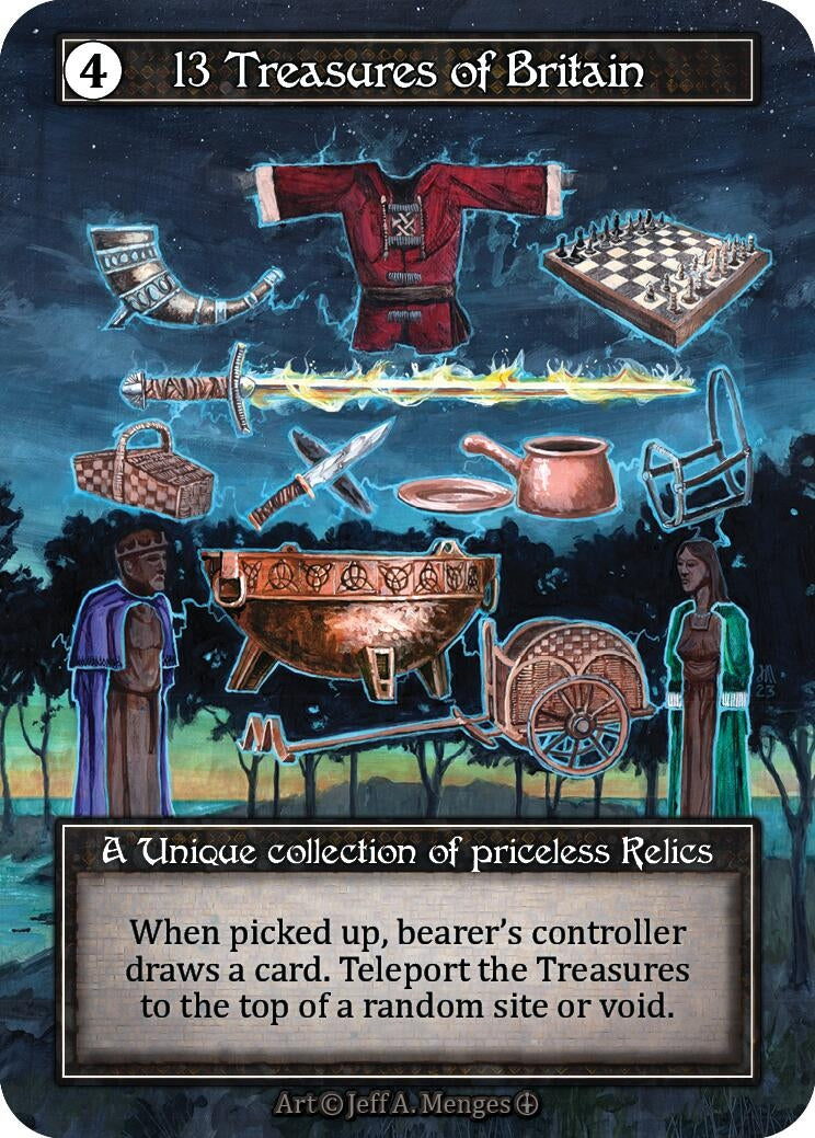 13 Treasures of Britain (Foil) [ART] - Sorcery: Contested Realm Single