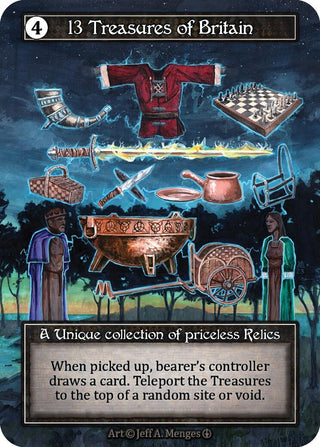 13 Treasures of Britain (Foil) [ART] - Sorcery: Contested Realm Single