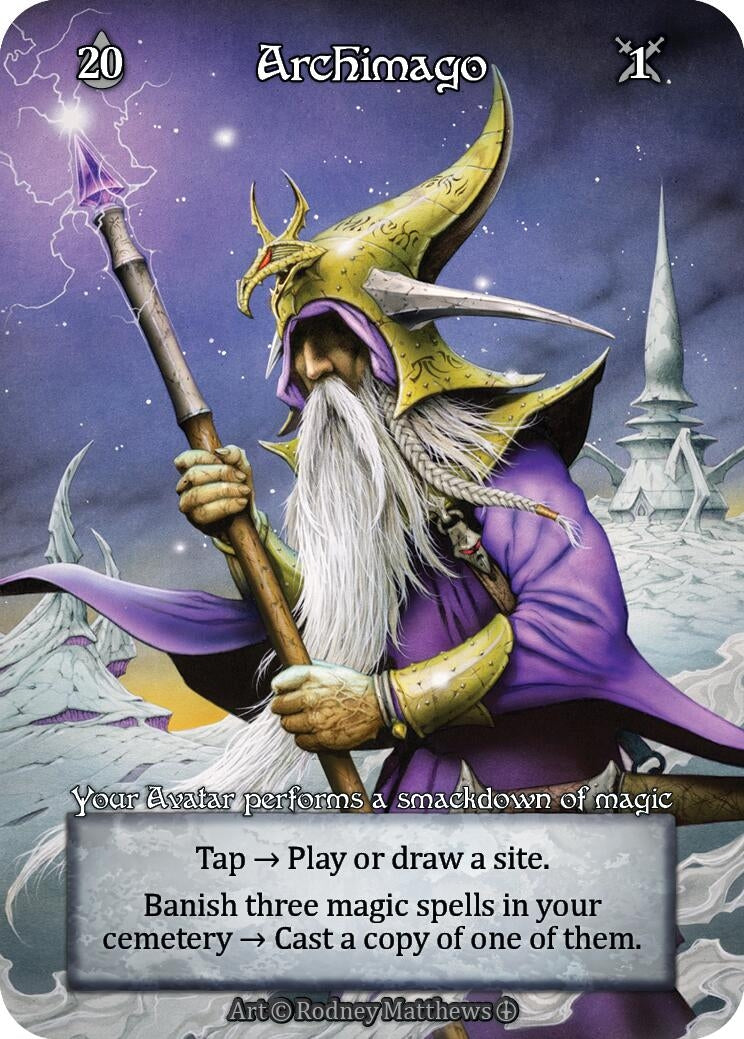 Archimago (Foil) [ART] - Sorcery: Contested Realm Single