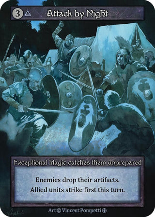 Attack by Night [ART] - Sorcery: Contested Realm Single