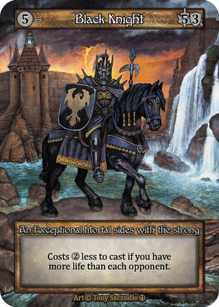 Black Knight [ART] - Sorcery: Contested Realm Single