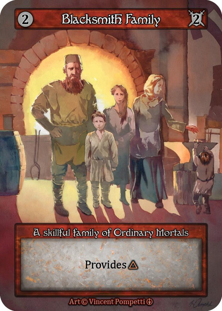 Blacksmith Family [ART] - Sorcery: Contested Realm Single