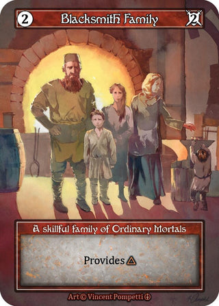 Blacksmith Family (Foil) [ART] - Sorcery: Contested Realm Single