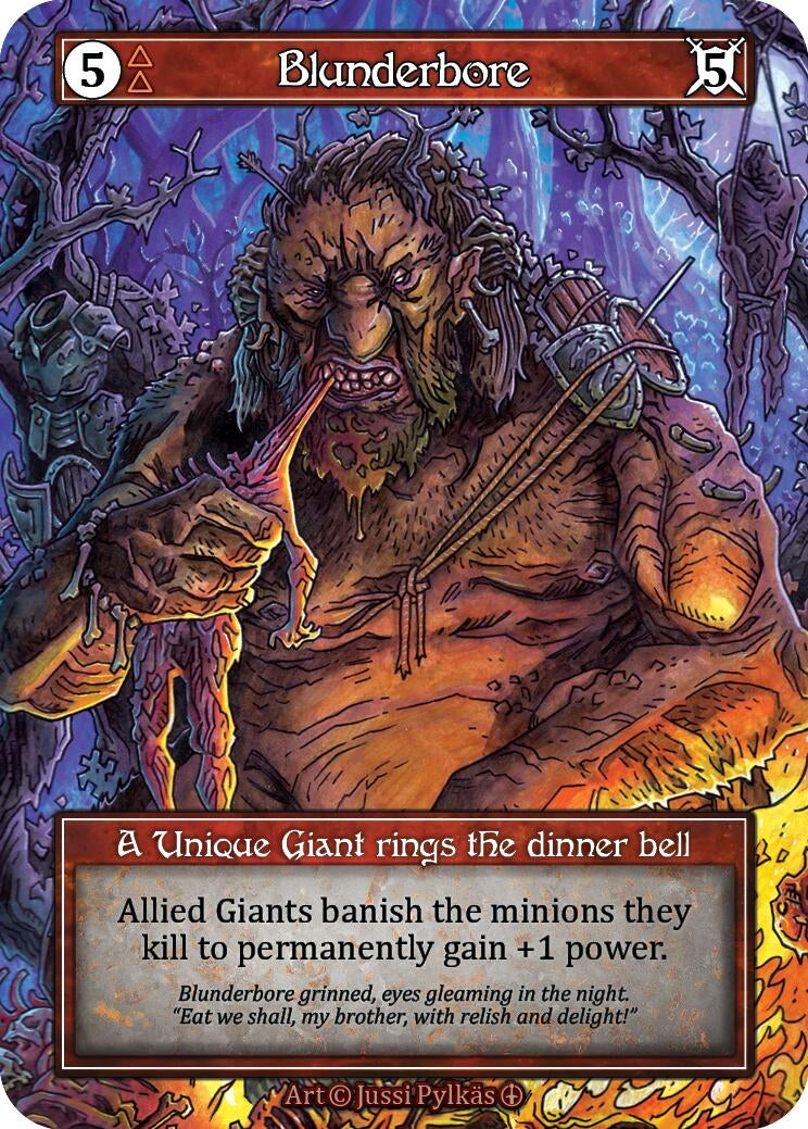 Blunderbore (Foil) [ART] - Sorcery: Contested Realm Single