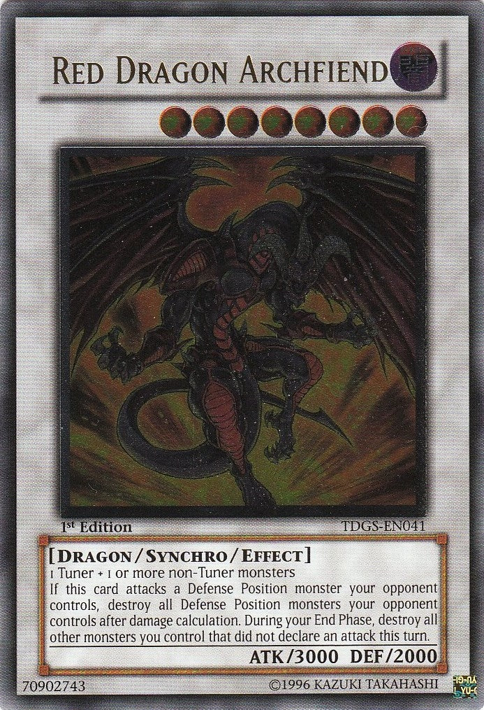 Red Dragon Archfiend (UTR) (41) - YuGiOh Single