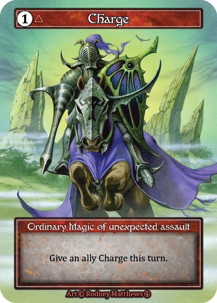 Charge (Foil) [ART] - Sorcery: Contested Realm Single
