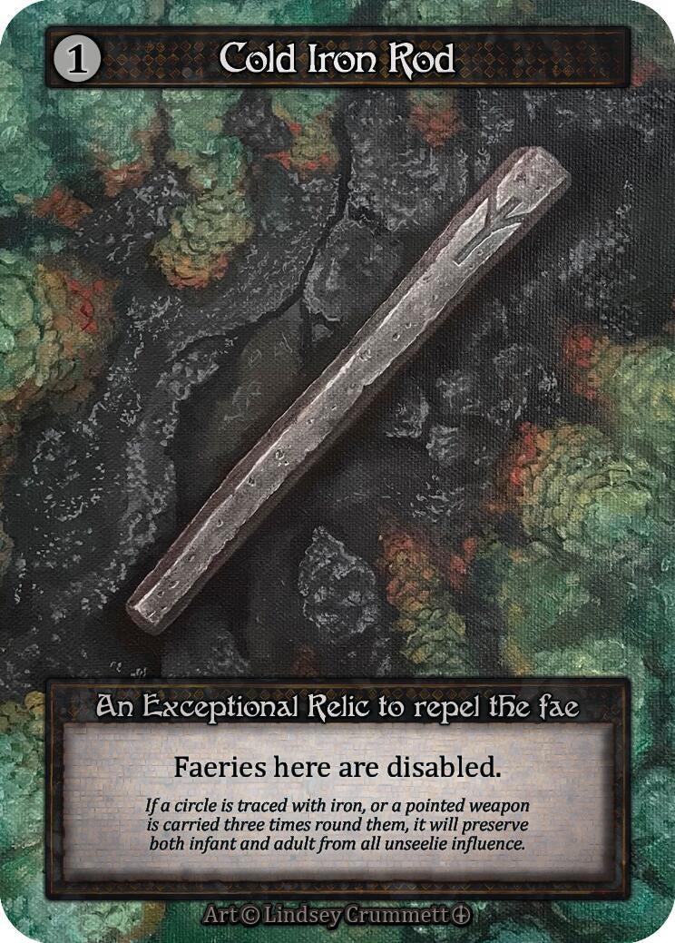Cold Iron Rod [ART] - Sorcery: Contested Realm Single
