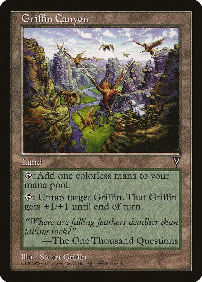Griffin Canyon [VIS] - MTG Single