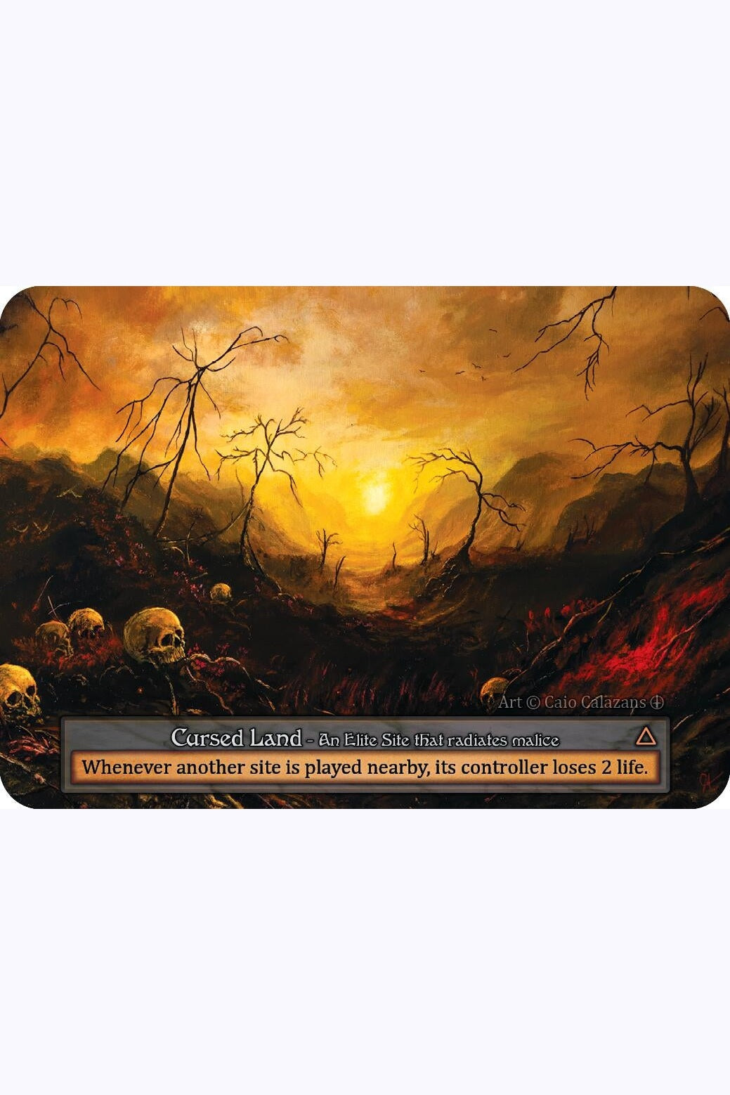 Cursed Land [ART] - Sorcery: Contested Realm Single