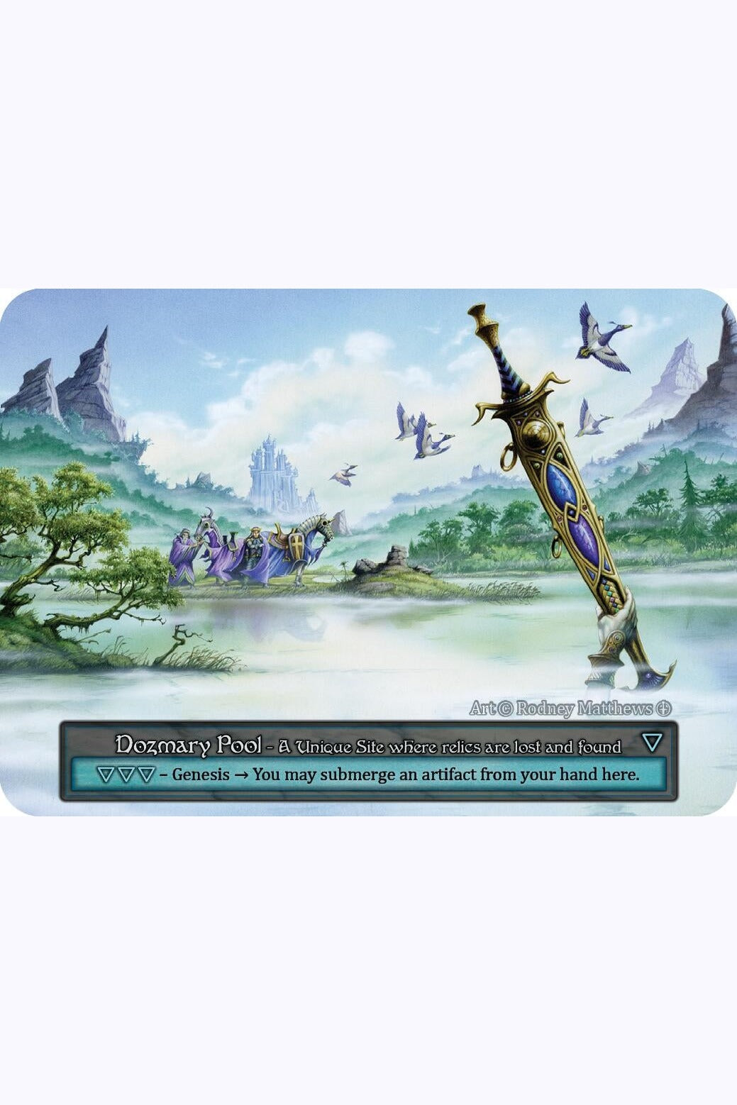 Dozmary Pool [ART] - Sorcery: Contested Realm Single