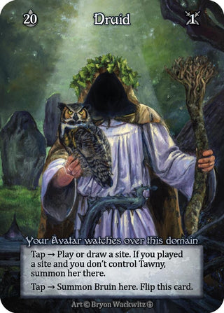 Druid (Box Topper) [ART] - Sorcery: Contested Realm Single