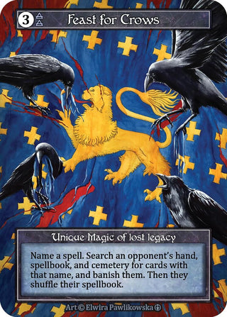 Feast for Crows (Foil) [ART] - Sorcery: Contested Realm Single