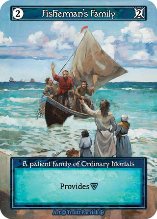 Fisherman’s Family (Foil) [ART] - Sorcery: Contested Realm Single