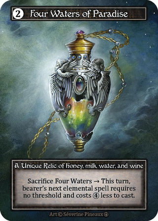 Four Waters of Paradise (Foil) [ART] - Sorcery: Contested Realm Single