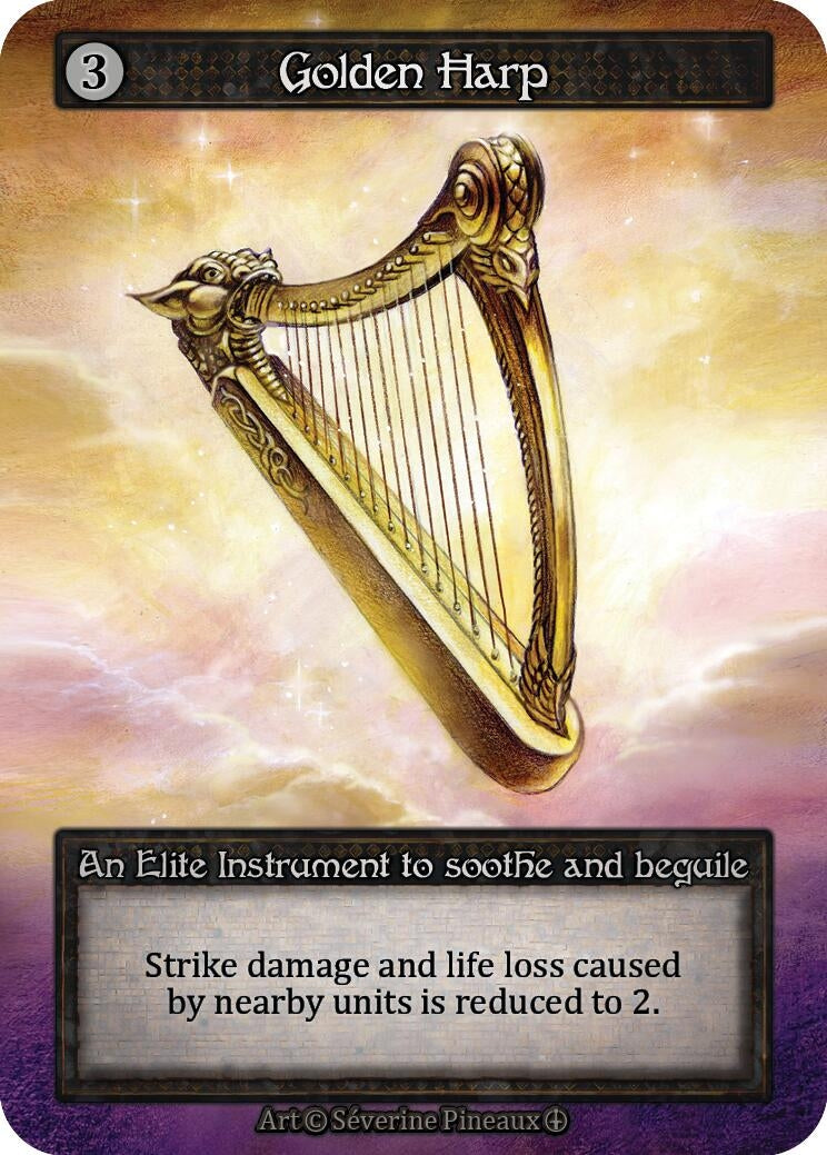Golden Harp [ART] - Sorcery: Contested Realm Single