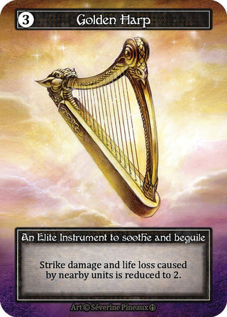 Golden Harp (Foil) [ART] - Sorcery: Contested Realm Single