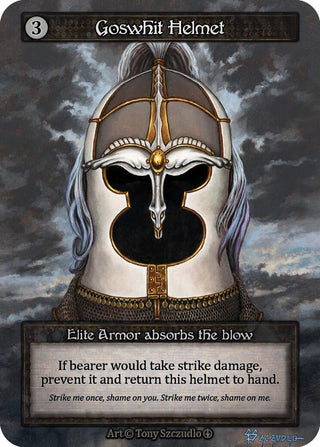 Goswhit Helmet [ART] - Sorcery: Contested Realm Single