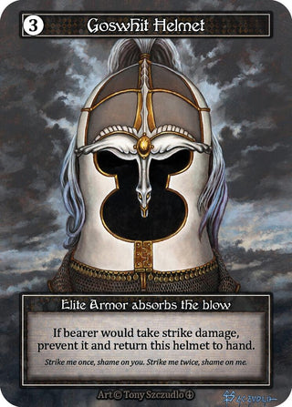 Goswhit Helmet (Foil) [ART] - Sorcery: Contested Realm Single