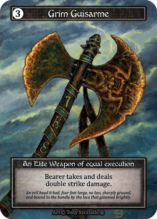 Grim Guisarme (Foil) [ART] - Sorcery: Contested Realm Single
