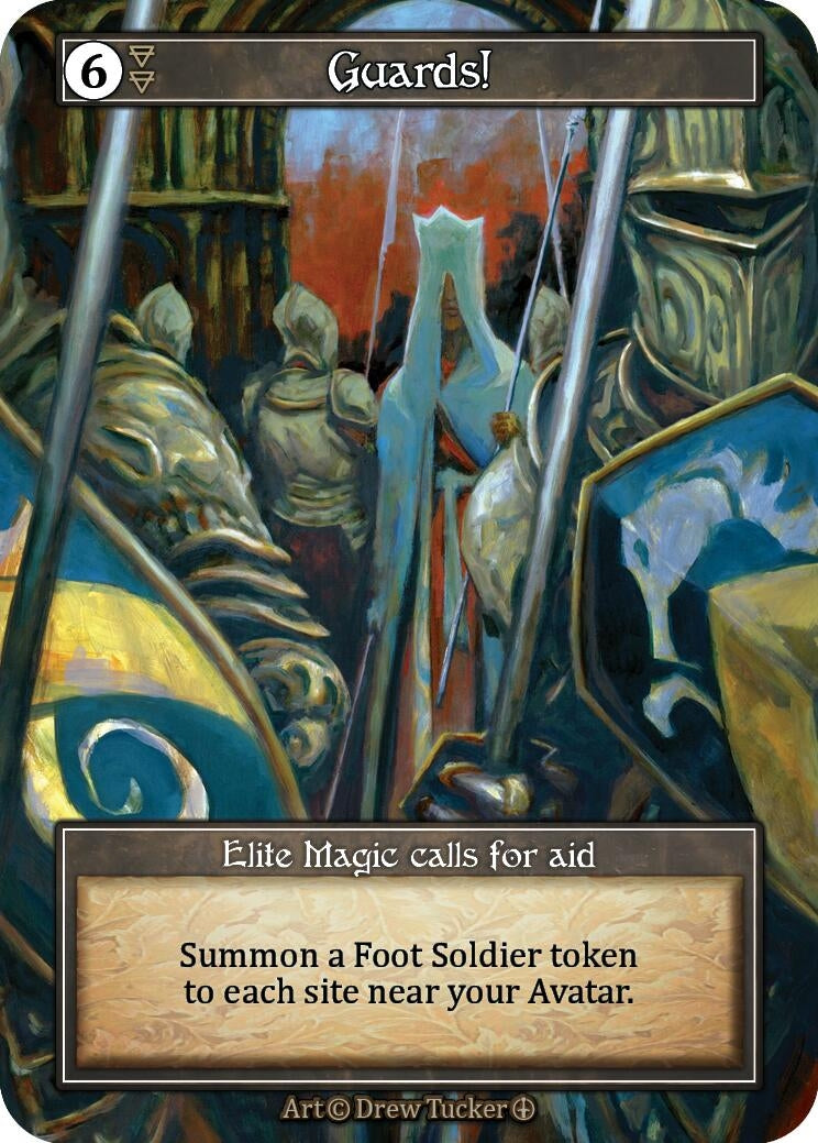 Guards! (Foil) [ART] - Sorcery: Contested Realm Single