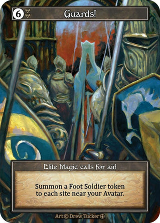 Guards! (Foil) [ART] - Sorcery: Contested Realm Single