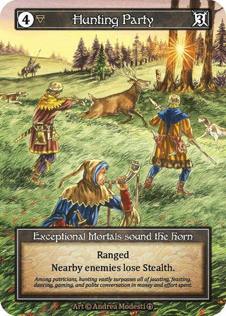 Hunting Party (Foil) [ART] - Sorcery: Contested Realm Single
