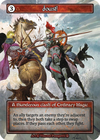 Joust! (Foil) [ART] - Sorcery: Contested Realm Single