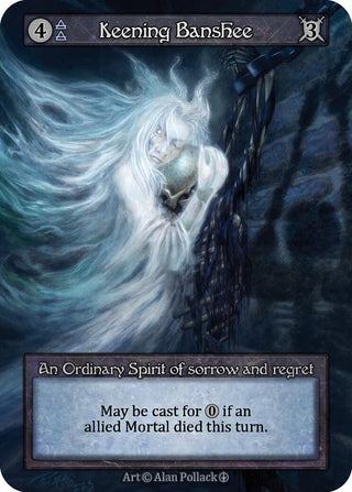 Keening Banshee [ART] - Sorcery: Contested Realm Single
