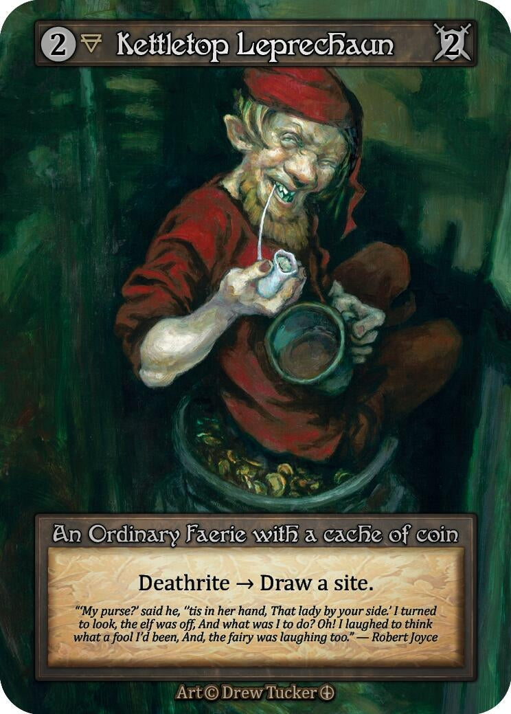 Kettletop Leprechaun [ART] - Sorcery: Contested Realm Single
