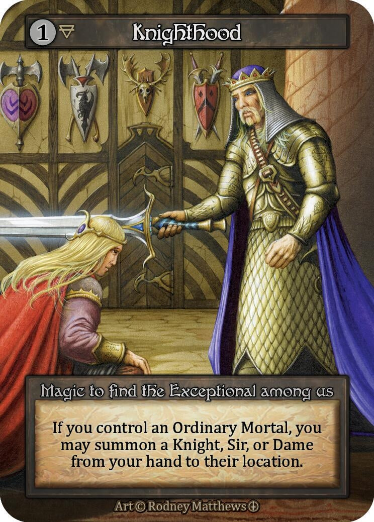 Knighthood [ART] - Sorcery: Contested Realm Single