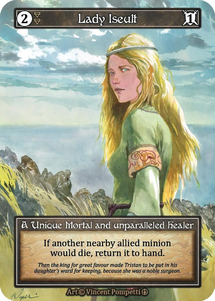Lady Iseult (Foil) [ART] - Sorcery: Contested Realm Single