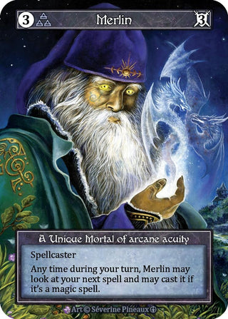 Merlin (Foil) [ART] - Sorcery: Contested Realm Single