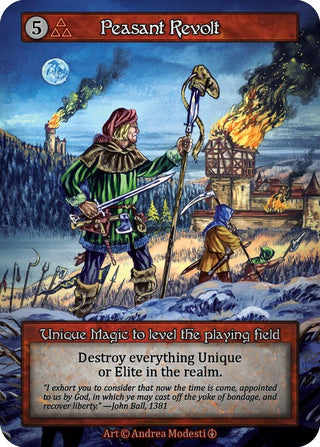 Peasant Revolt [ART] - Sorcery: Contested Realm Single