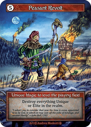Peasant Revolt (Foil) [ART] - Sorcery: Contested Realm Single