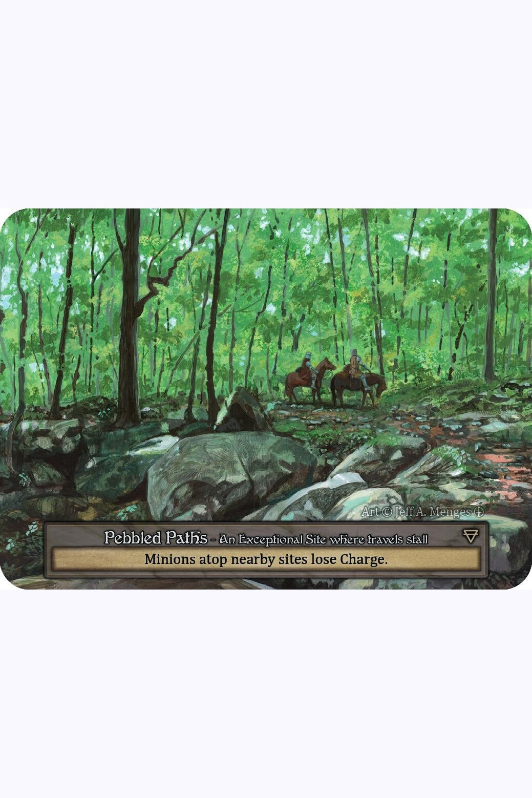 Pebbled Paths [ART] - Sorcery: Contested Realm Single