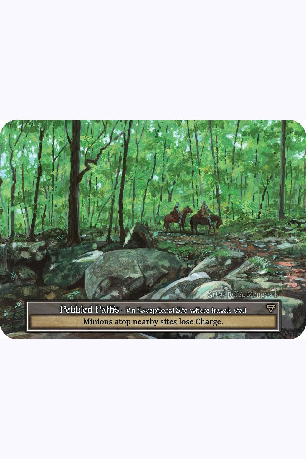 Pebbled Paths (Foil) [ART] - Sorcery: Contested Realm Single