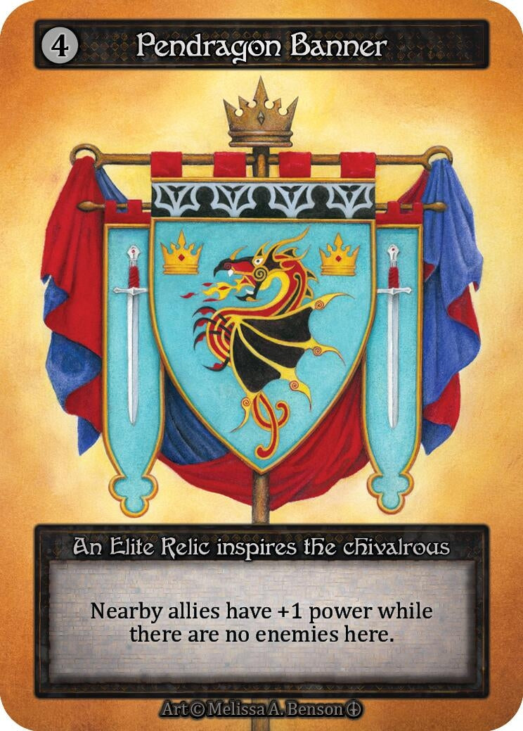 Pendragon Banner [ART] - Sorcery: Contested Realm Single