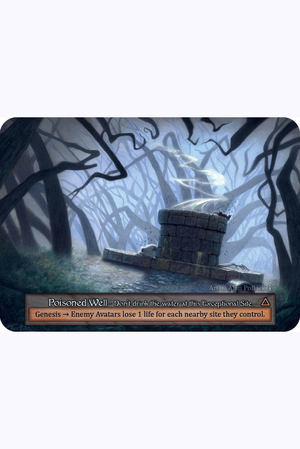 Poisoned Well [ART] - Sorcery: Contested Realm Single