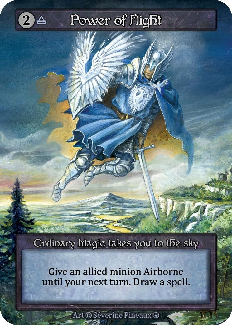 Power of Flight [ART] - Sorcery: Contested Realm Single