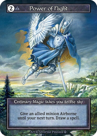 Power of Flight (Foil) [ART] - Sorcery: Contested Realm Single