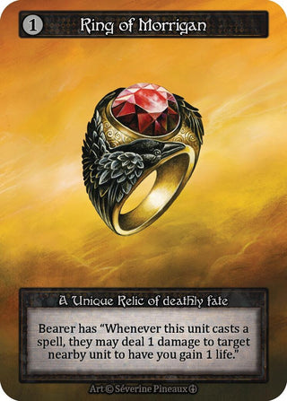 Ring of Morrigan [ART] - Sorcery: Contested Realm Single