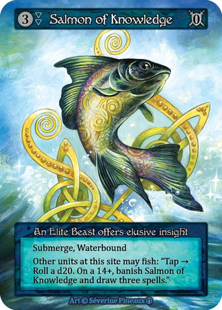 Salmon of Knowledge [ART] - Sorcery: Contested Realm Single