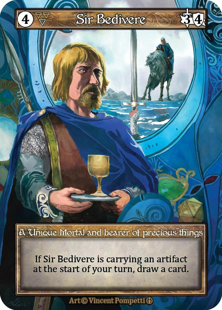 Sir Bedivere (Foil) [ART] - Sorcery: Contested Realm Single