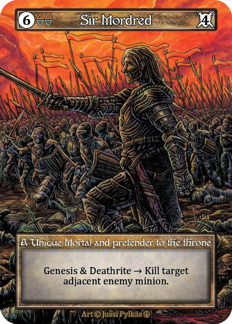 Sir Mordred (Foil) [ART] - Sorcery: Contested Realm Single