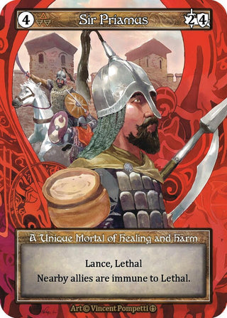 Sir Priamus (Foil) [ART] - Sorcery: Contested Realm Single
