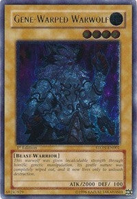 Gene-Warped Warwolf (UTR) (1) - YuGiOh Single