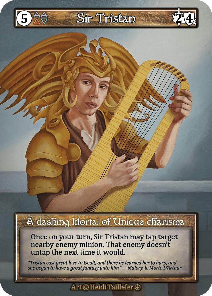 Sir Tristan (Foil) [ART] - Sorcery: Contested Realm Single